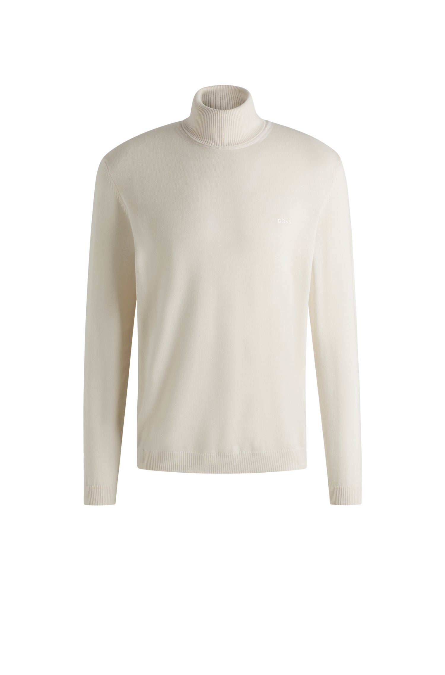 Pull Baldebert à col roulé en laine - Open White