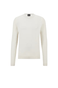 Pull Bagritte en laine - Open White