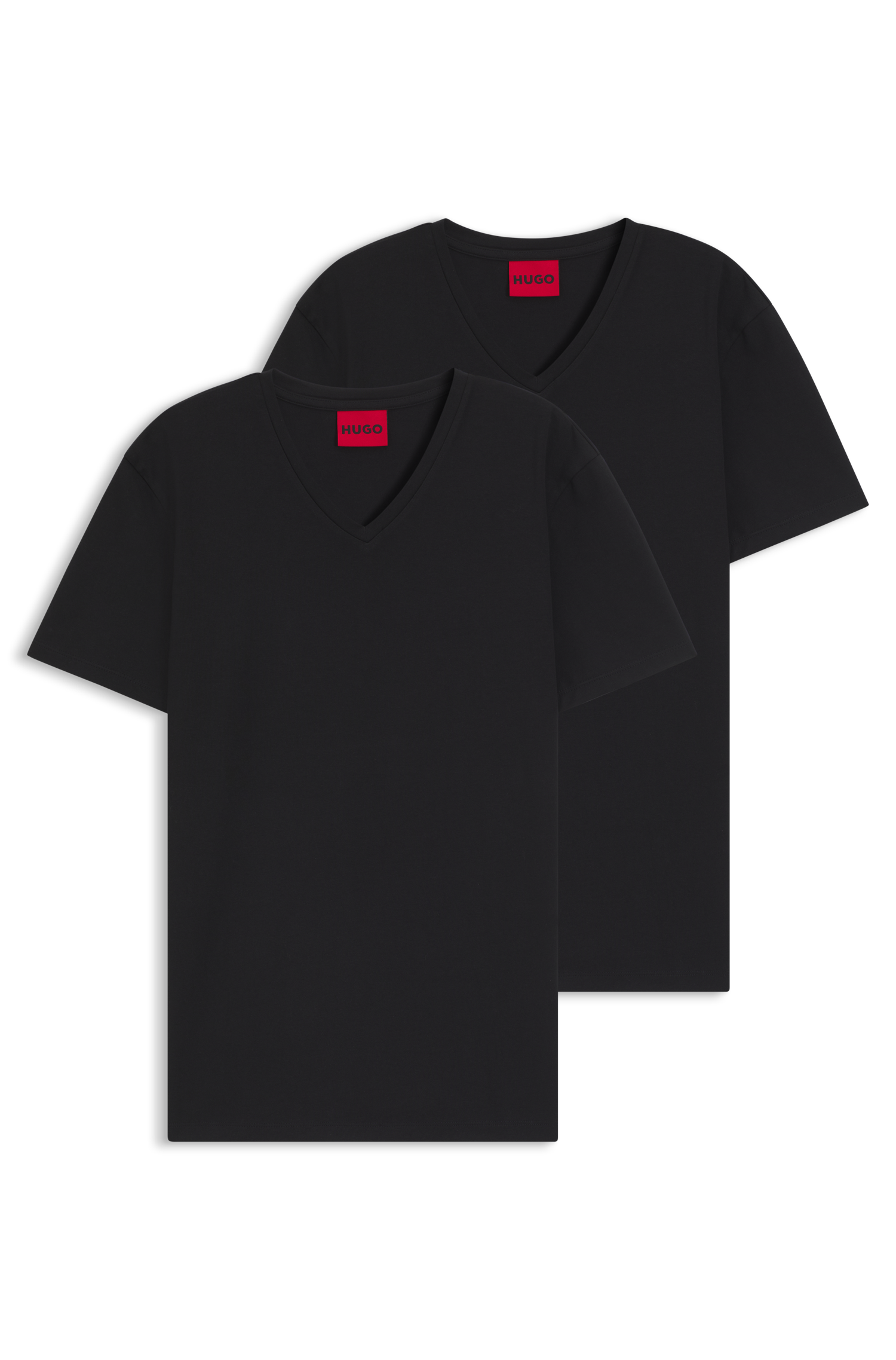 BLACK // T-SHIRTS HUGO-V