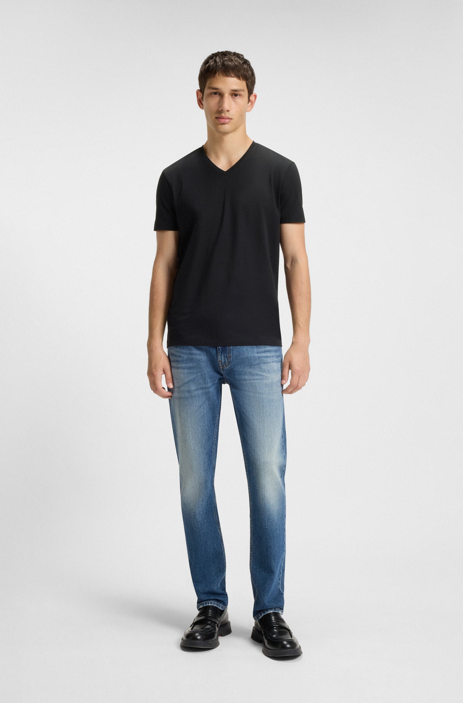 BLACK // T-SHIRTS HUGO-V