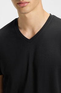 Hugo V-neck T-shirt - Black