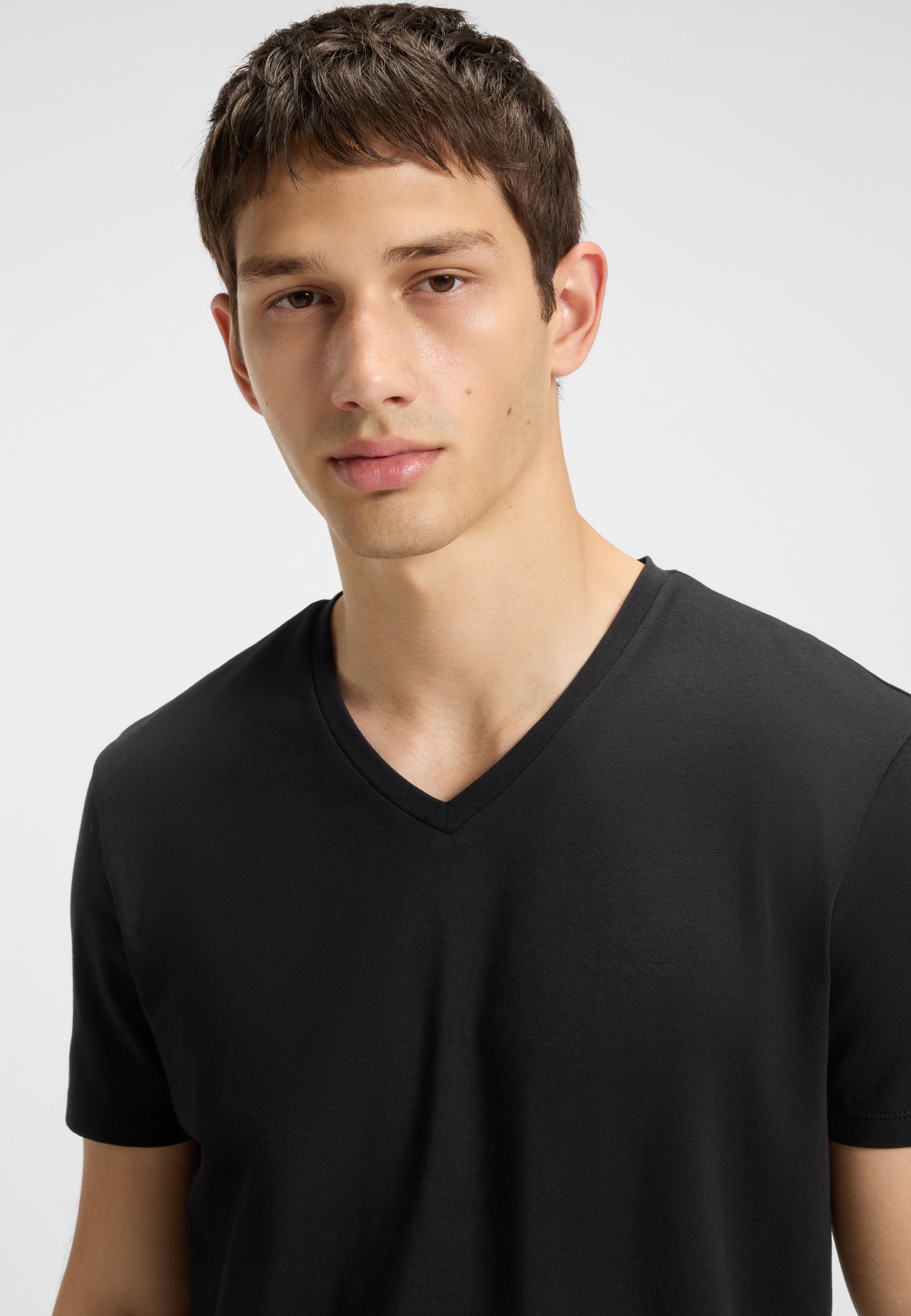 BLACK // T-SHIRTS HUGO-V