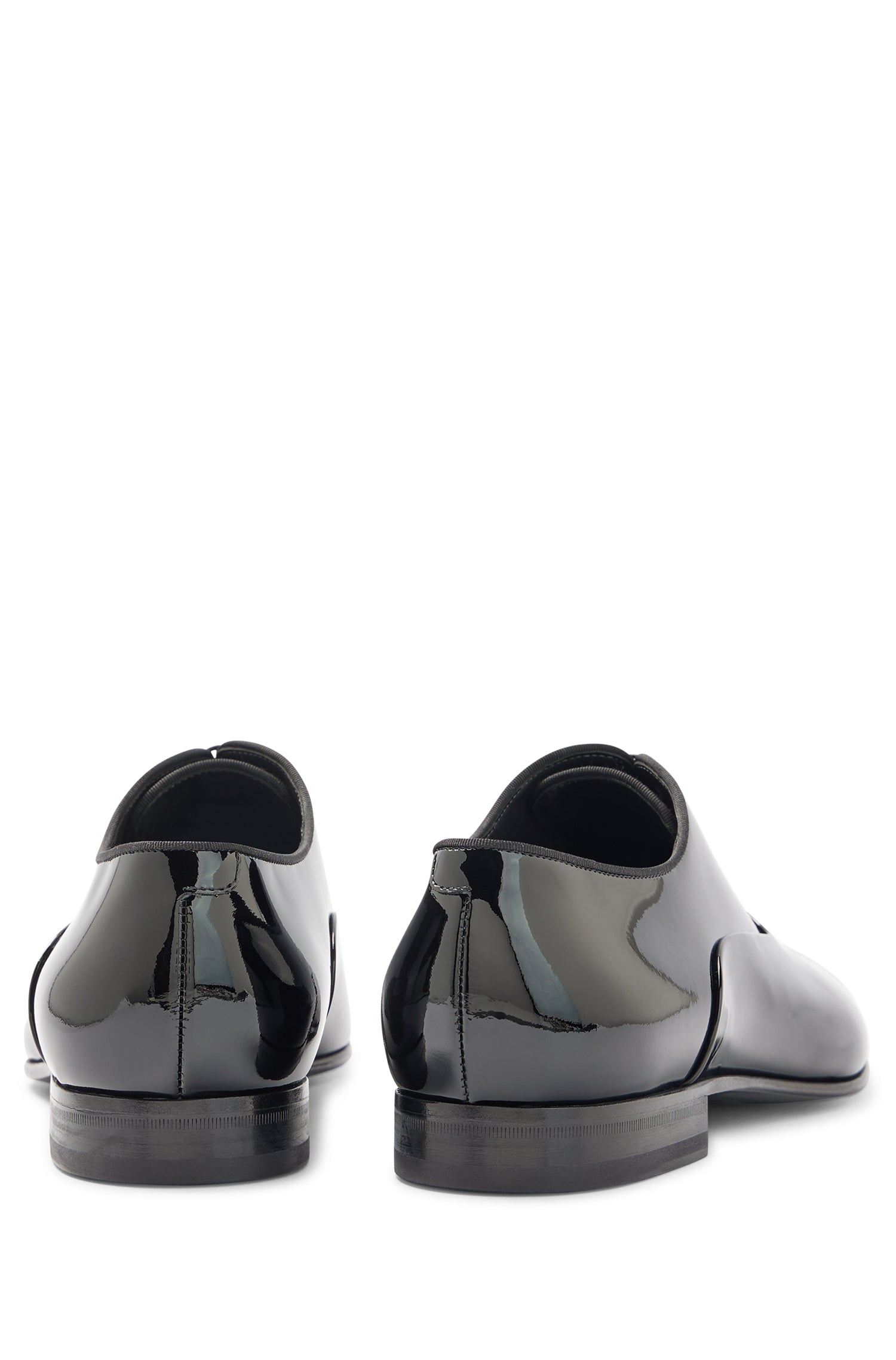 Derbies Oxford Evening en cuir - Black