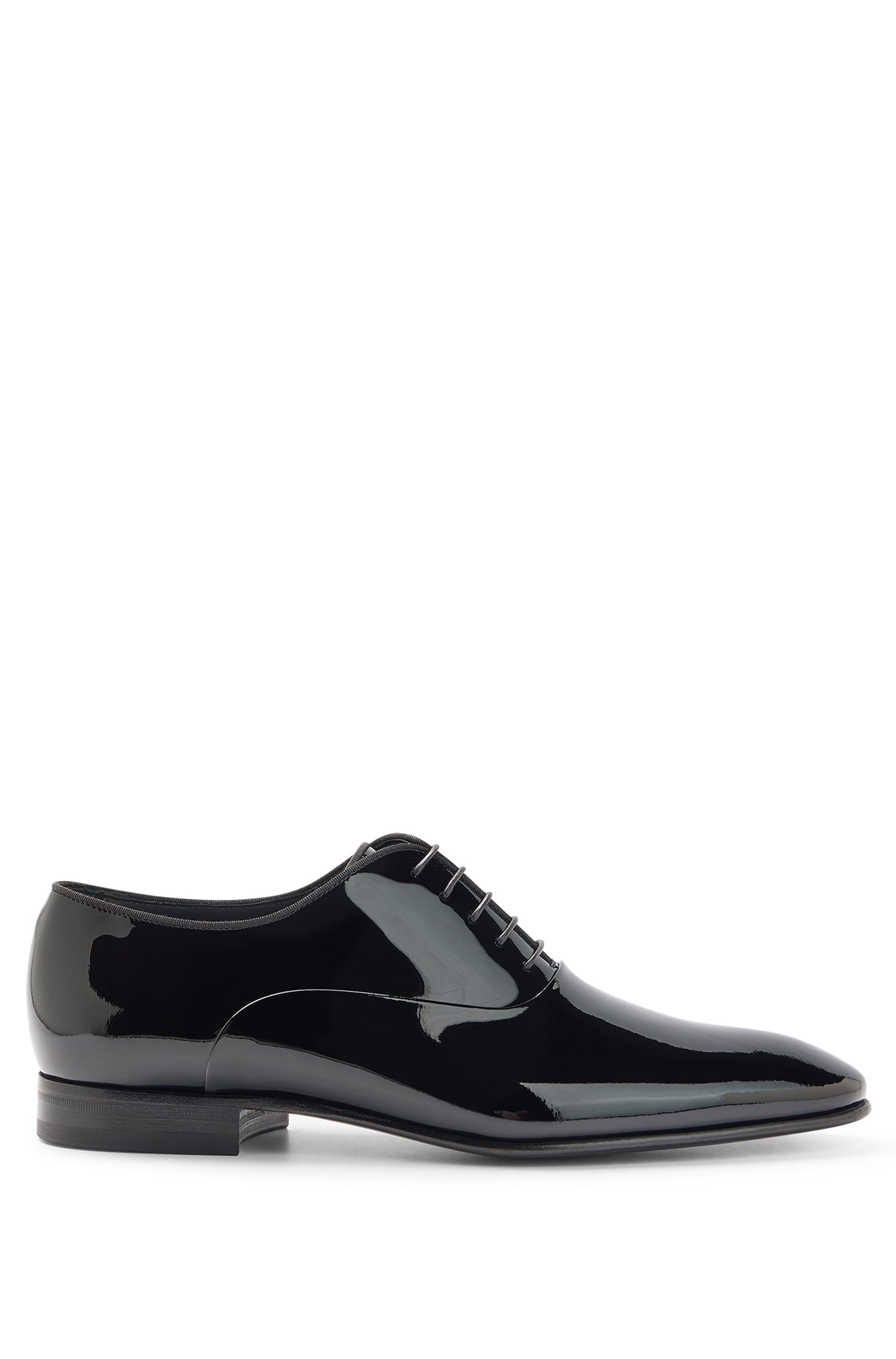 Derbies Oxford Evening en cuir - Black