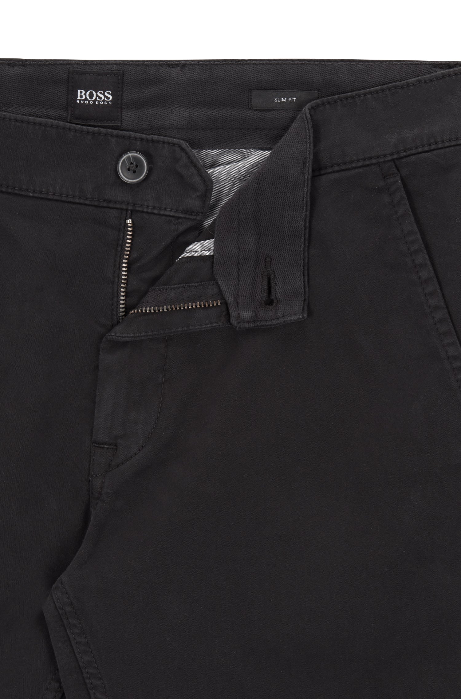 BLACK // TROUSERS SCHINO-SLIM D