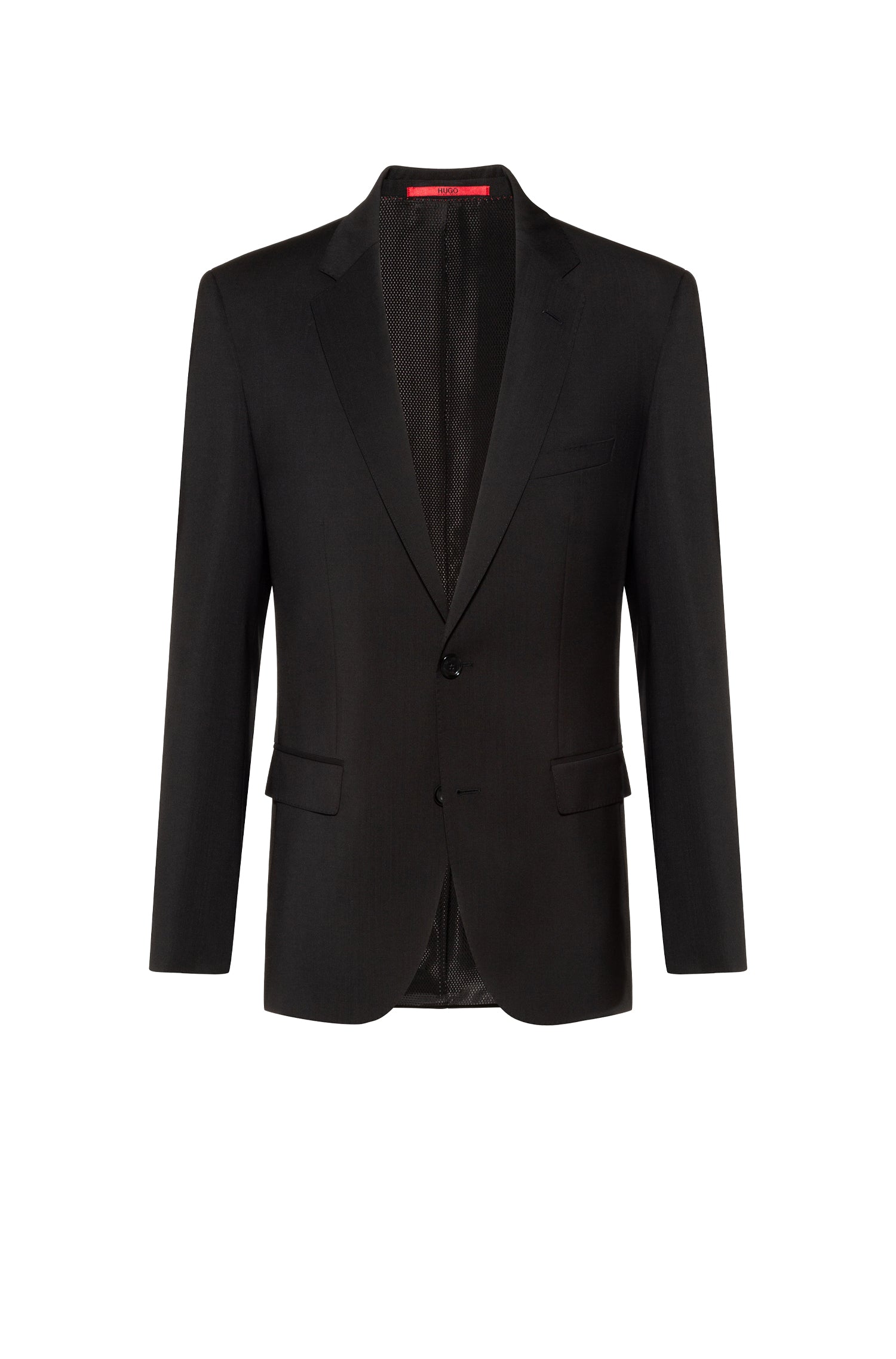 Veste de costume Jeffery en laine - Black
