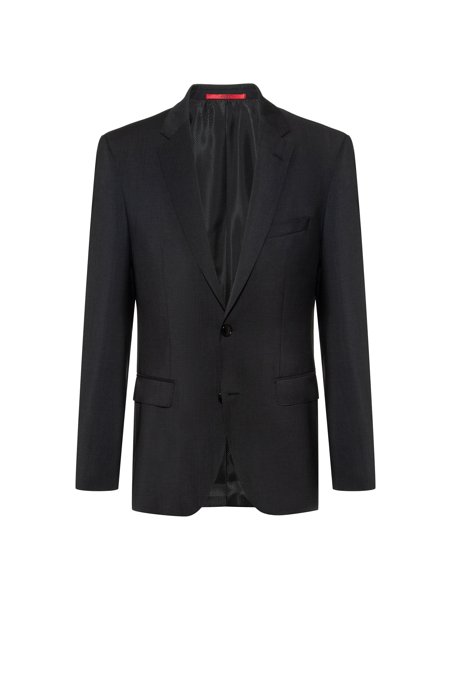 Veste de costume Jeffery en laine - Dark Grey