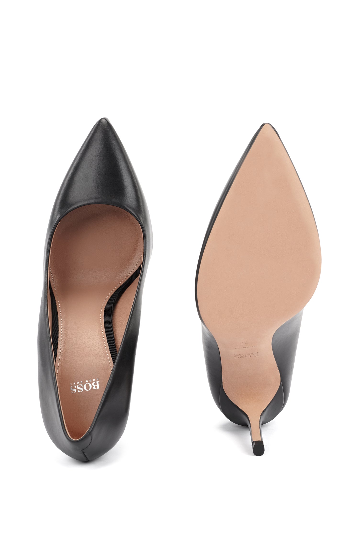 Eddie leather pumps - Black