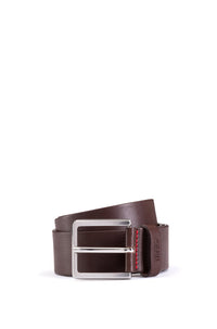 Gionios leather belt - Dark Brown