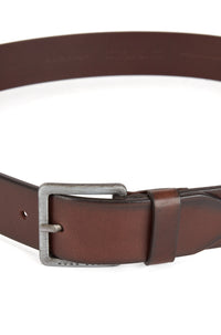 DARK BROWN // CASUAL BELTS JEEKO_SZ40