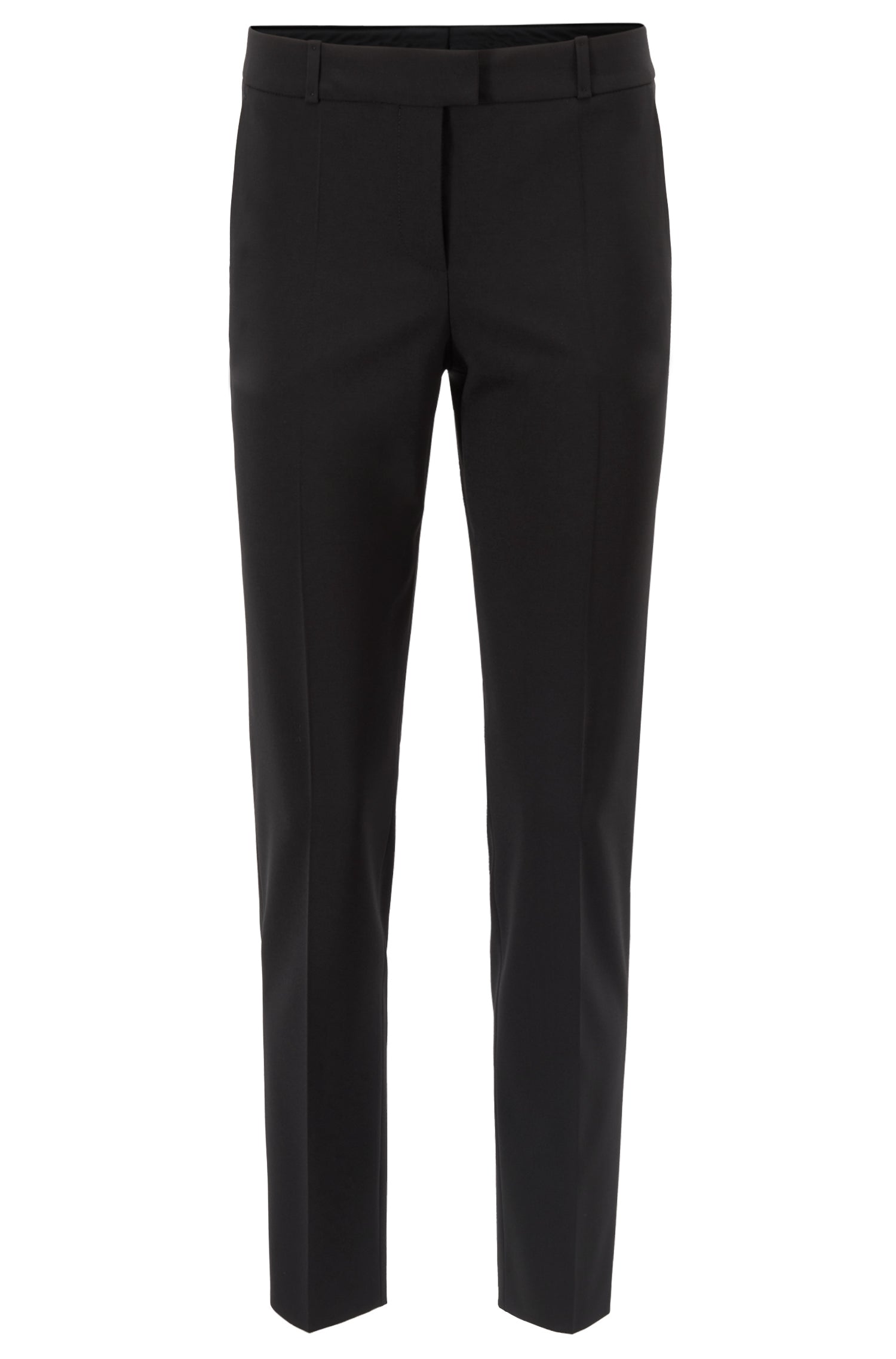 BLACK // CASUAL TROUSERS TOBALUKA1