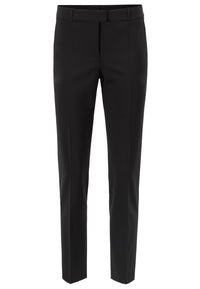 BLACK // CASUAL TROUSERS TOBALUKA1