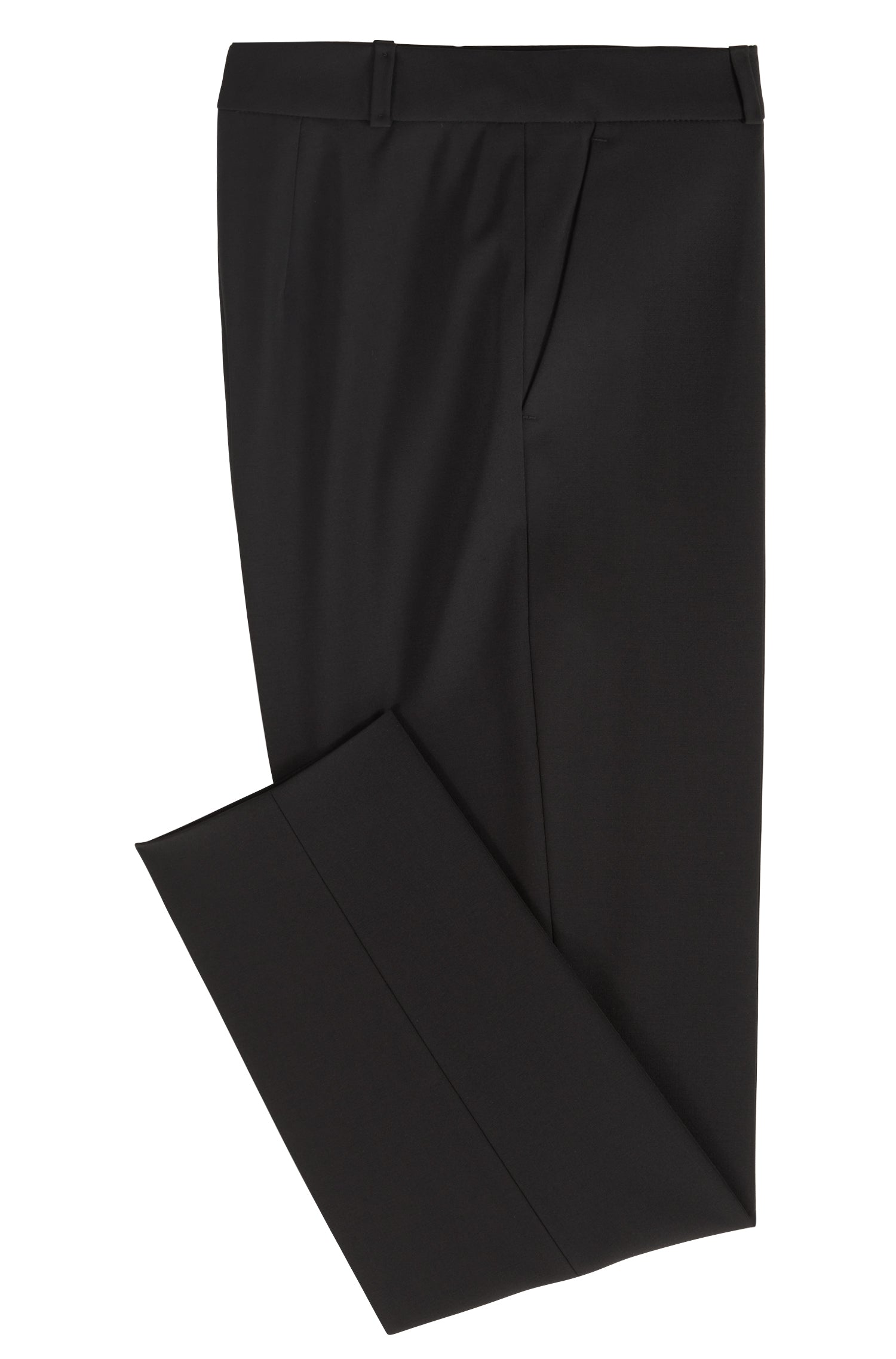 BLACK // CASUAL TROUSERS TOBALUKA1