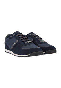 DARK BLUE // LACE-UP TRAINERS GLAZE_LOWP_MX