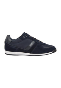 DARK BLUE // LACE-UP TRAINERS GLAZE_LOWP_MX