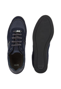 DARK BLUE // LACE-UP TRAINERS GLAZE_LOWP_MX