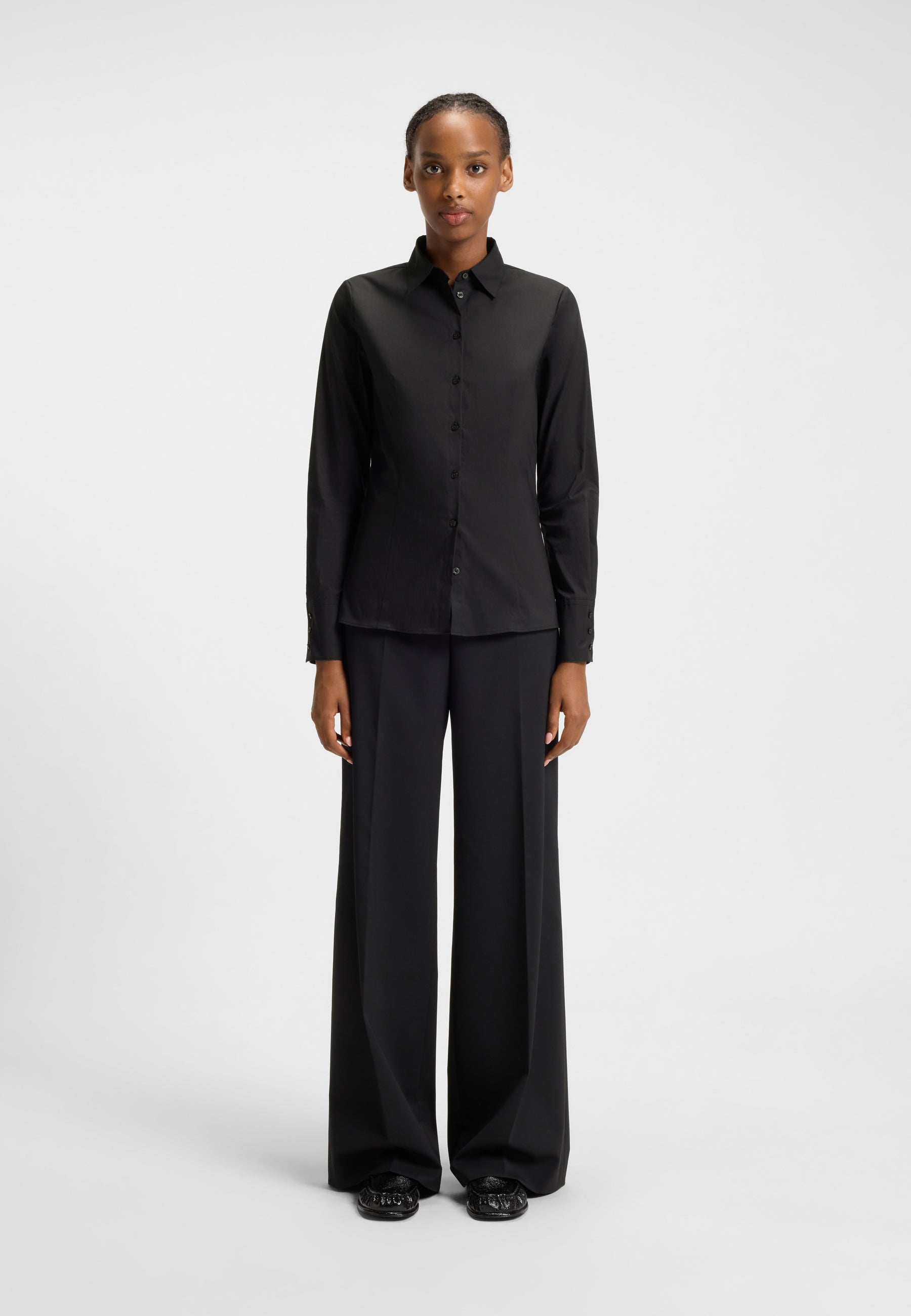 BLACK // TAILORED BLOUSES THE FITTED SHIRT