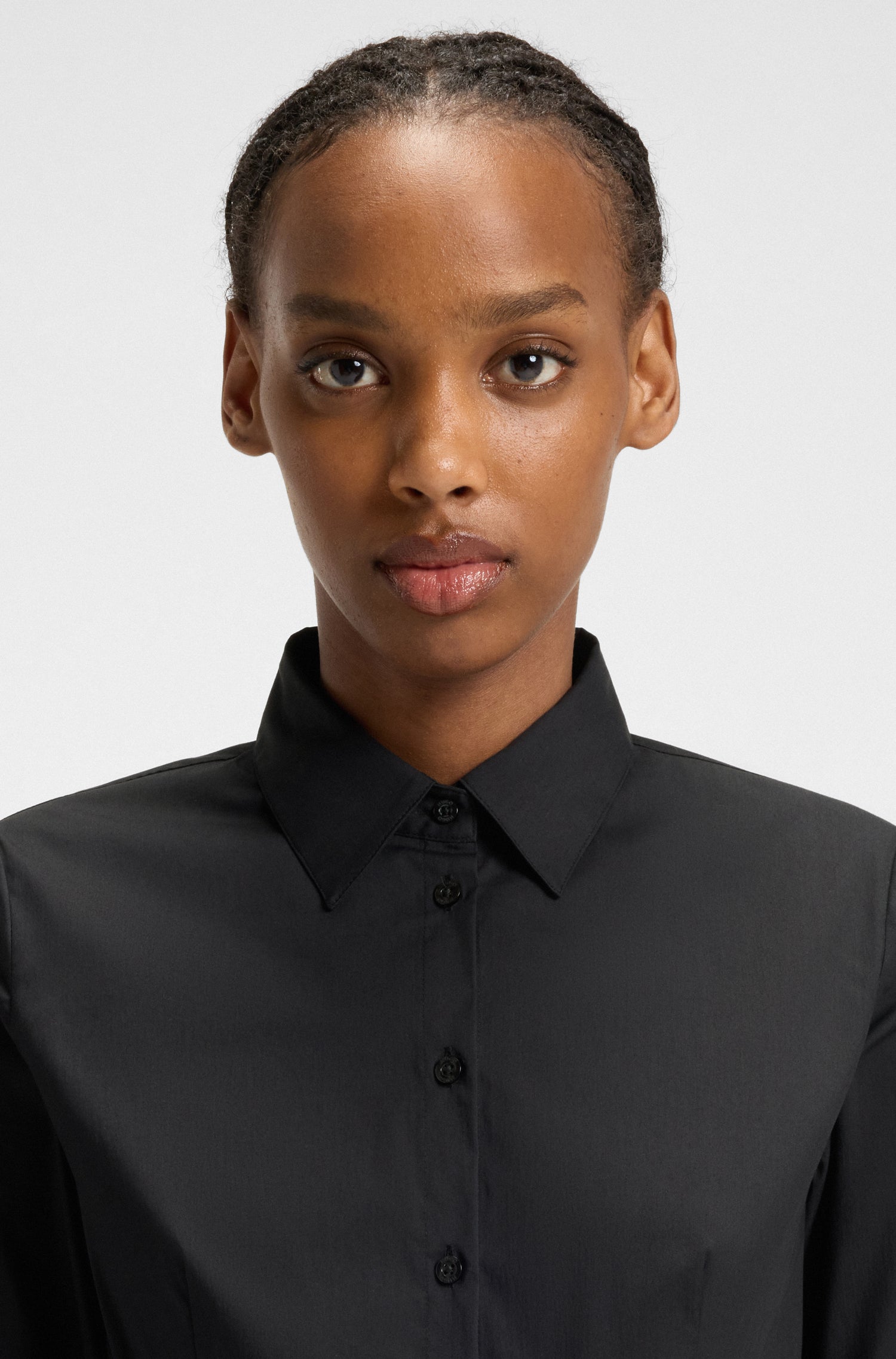 BLACK // TAILORED BLOUSES THE FITTED SHIRT