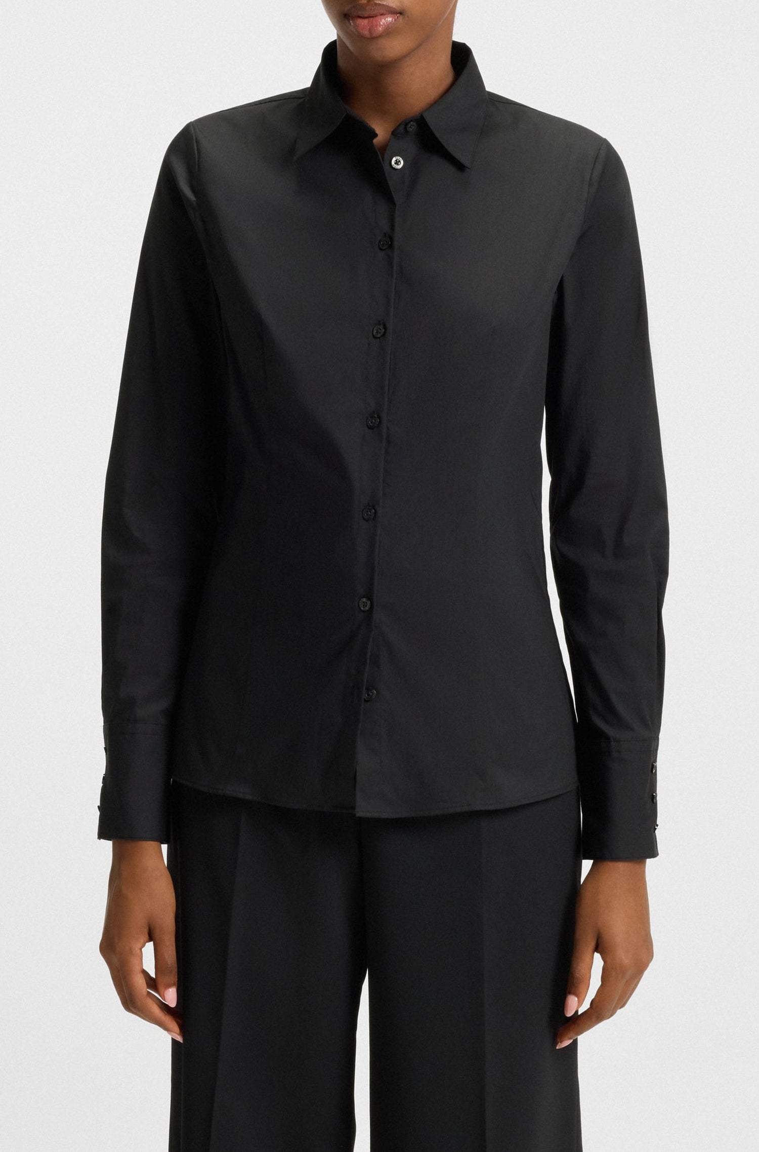 Blouse ajustée - Black