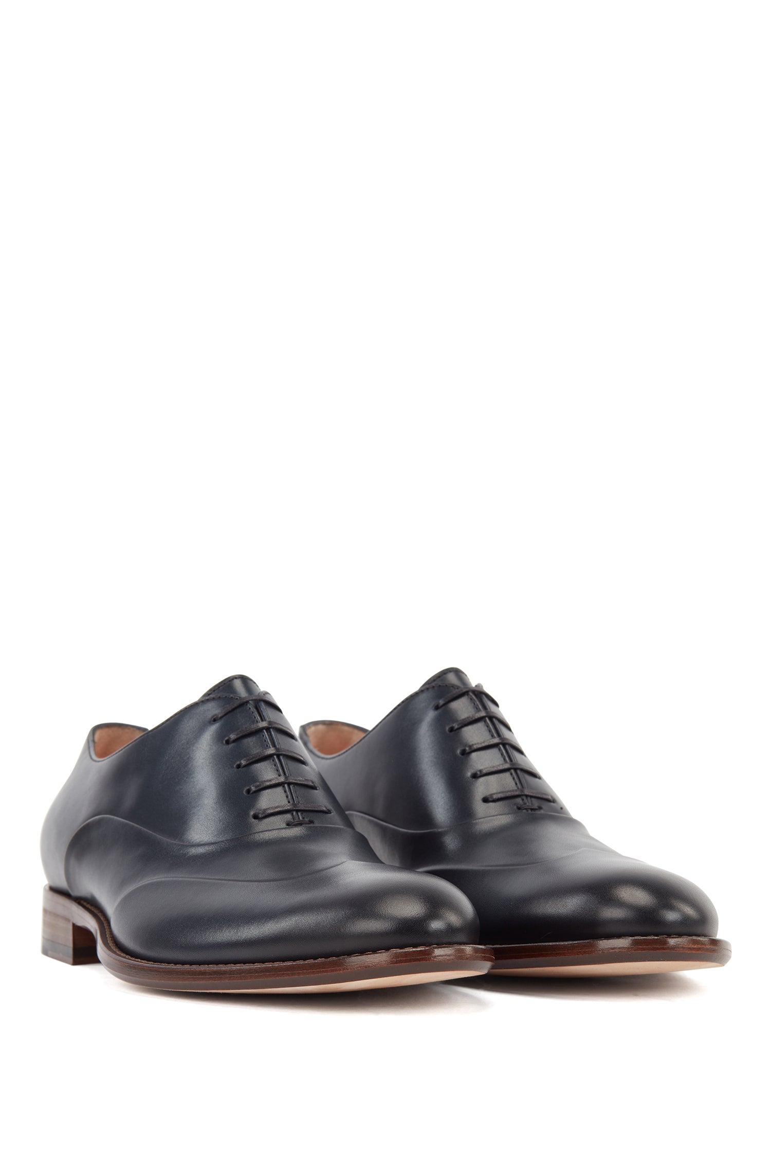 Derbies Barkley en cuir - Dark Blue