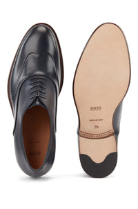 Derbies Barkley en cuir - Dark Blue