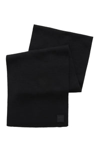 Foxon wool scarf - Black