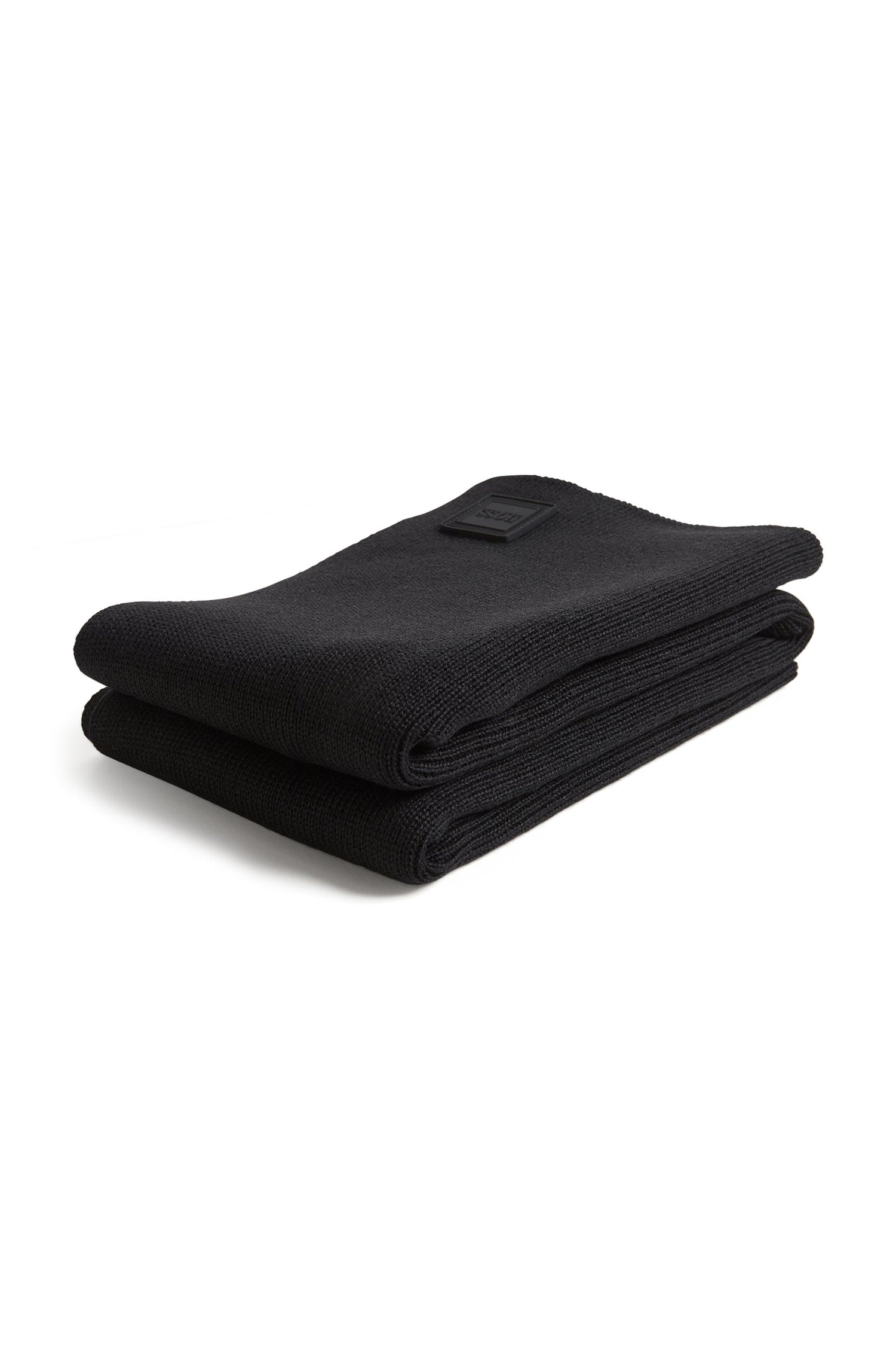 Foxon wool scarf - Black