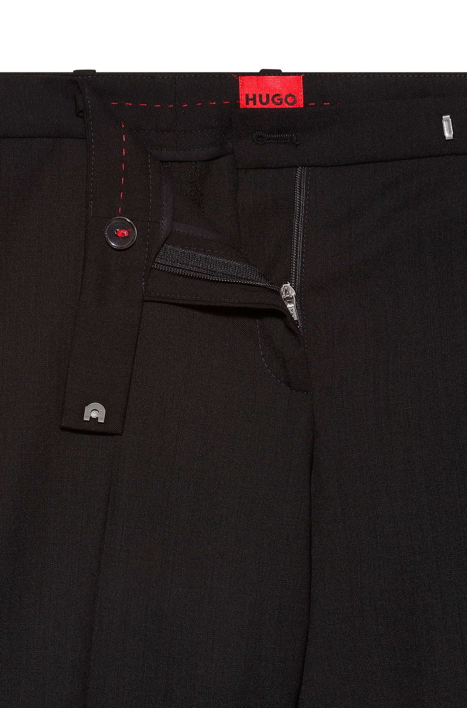 BLACK // FORMAL TROUSERS THE FITTED TROUSERS