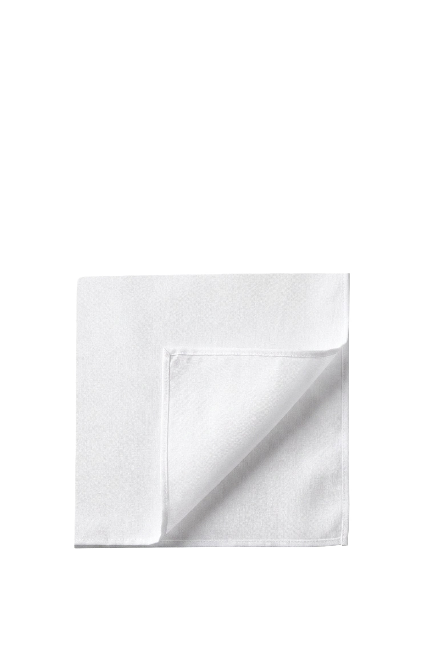 Pocket square - White