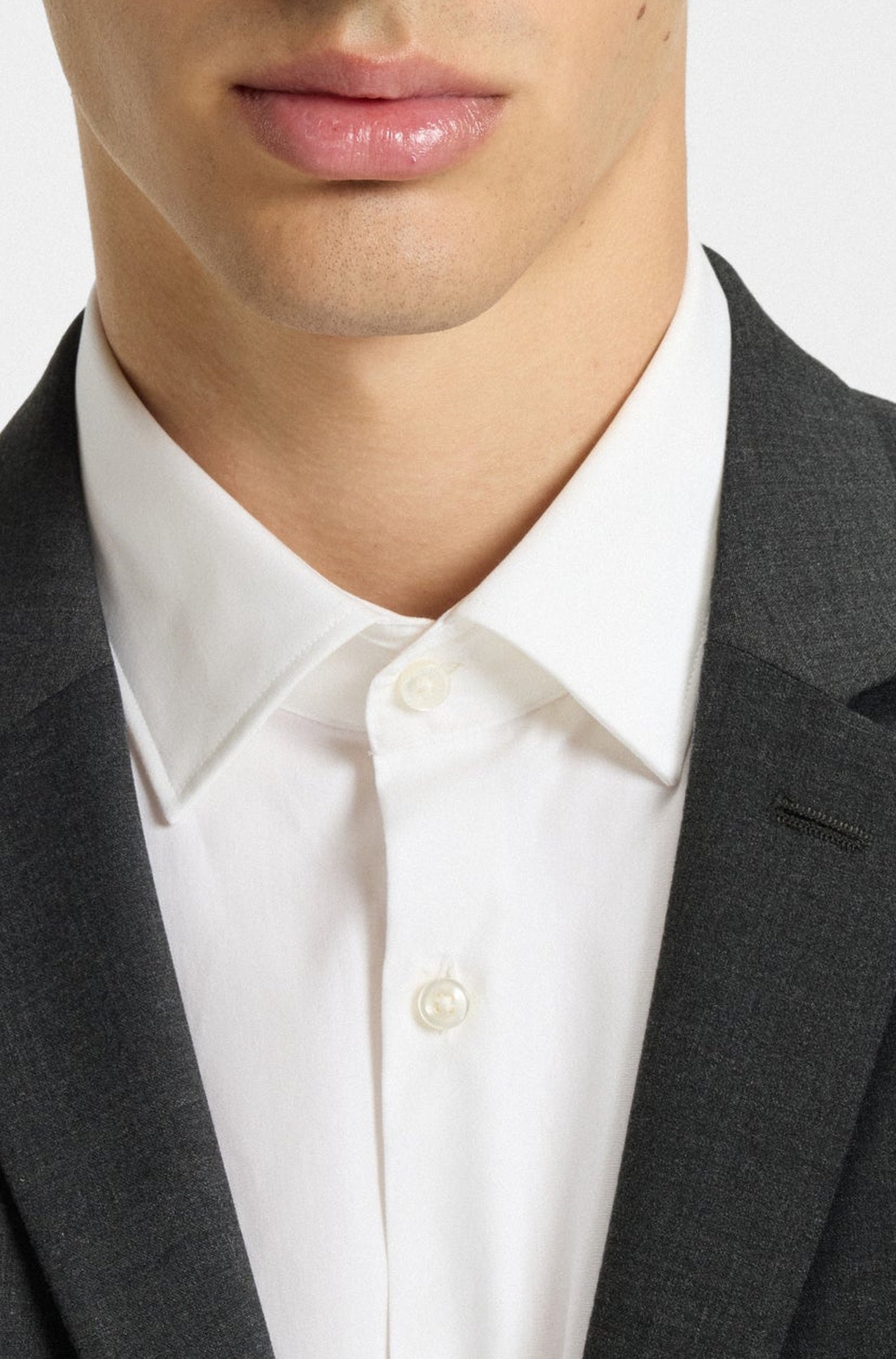 Veste de costume Artim en laine - Dark Grey