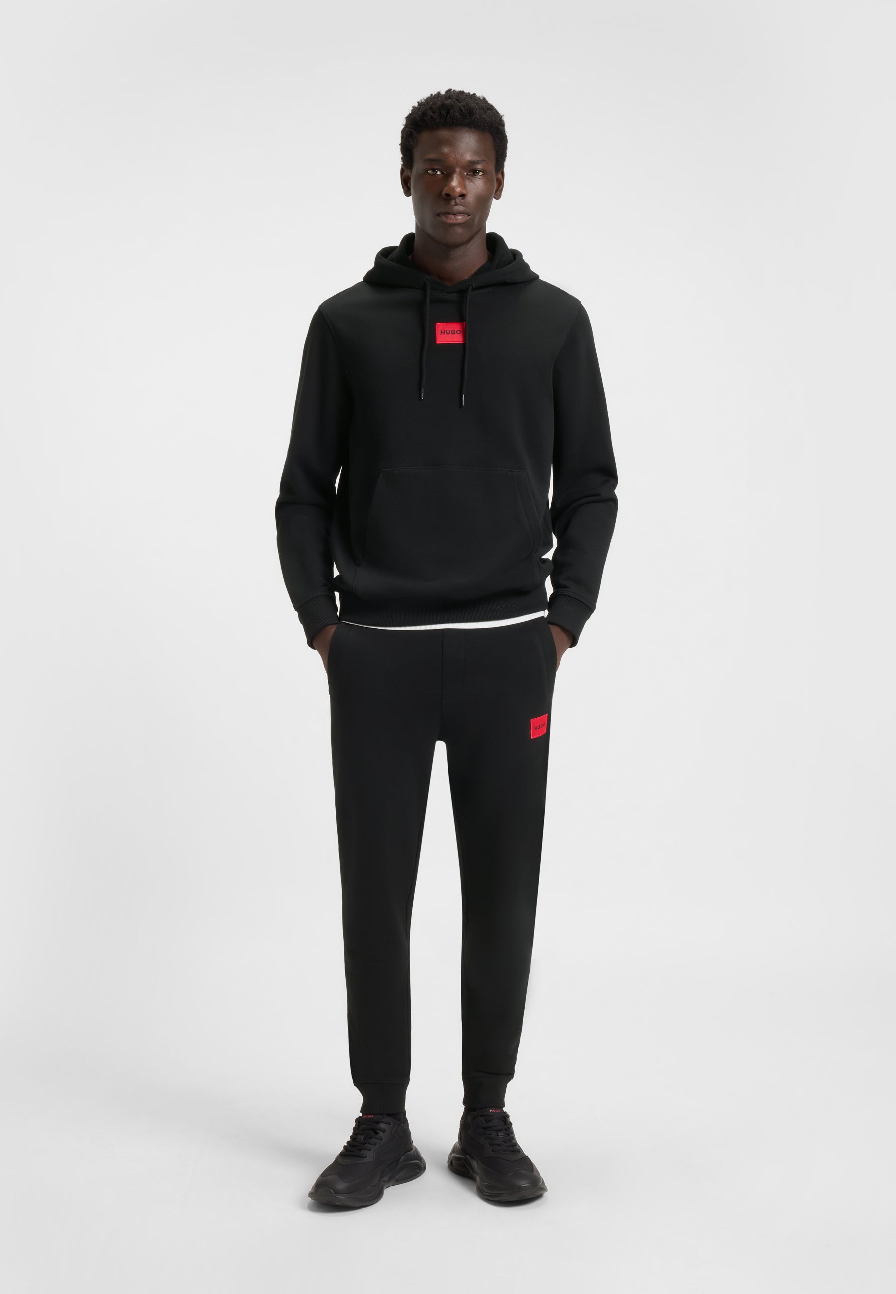 BLACK // CASUAL TROUSERS DOAK212