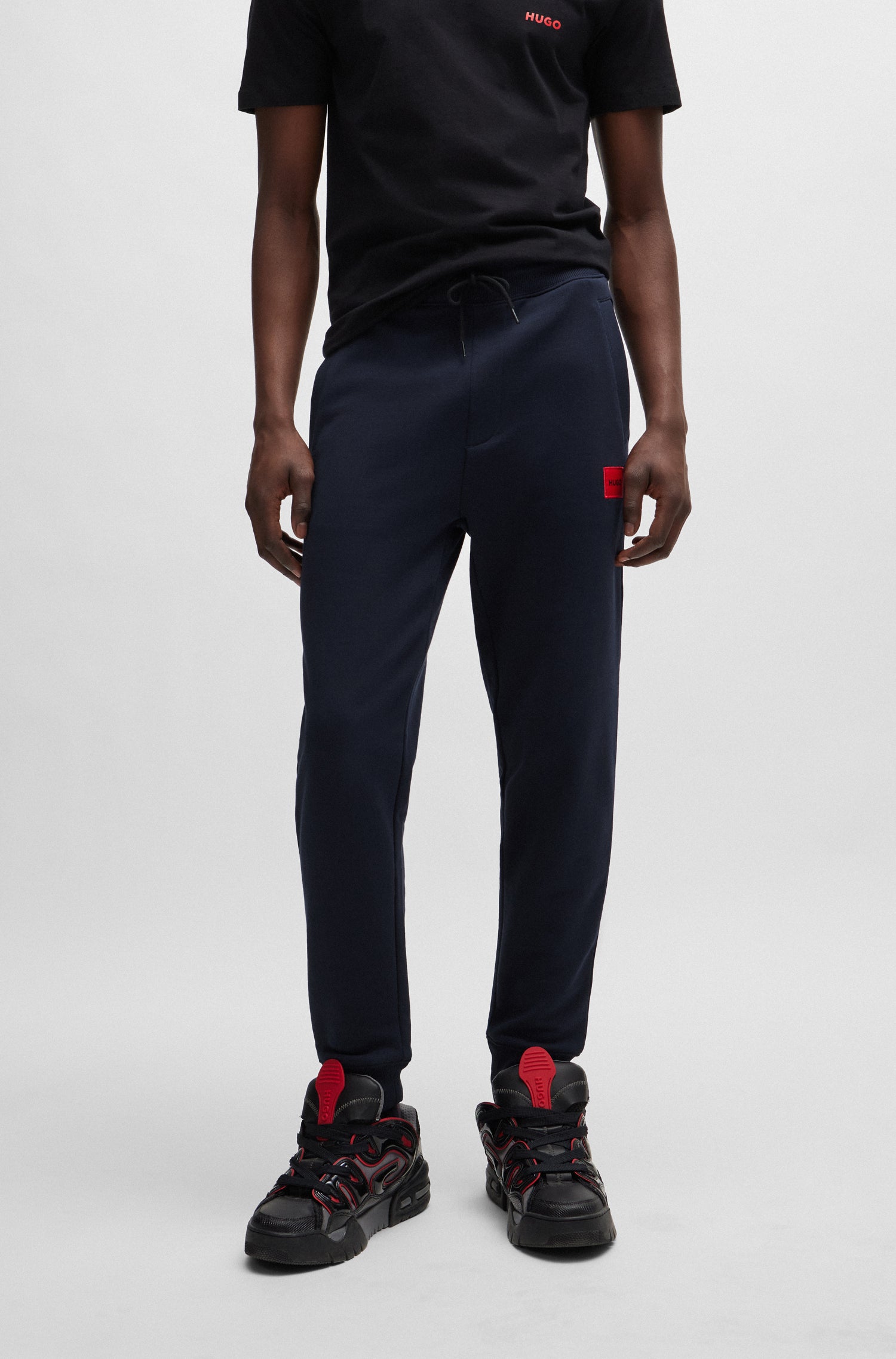 DARK BLUE // CASUAL TROUSERS DOAK212