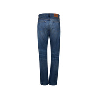 2 qty Jean délavé à coupe droit - Dark Indigo