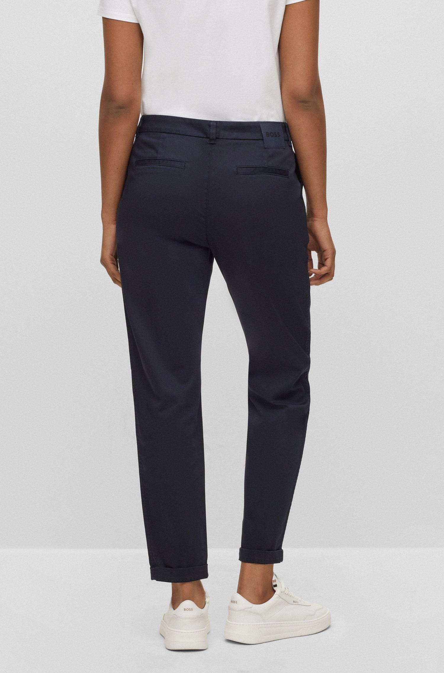 OPEN BLUE // FORMAL TROUSERS C_TACHINI2-D