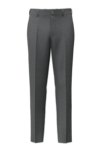 Pantalon à pinces Perin en laine - Medium Grey