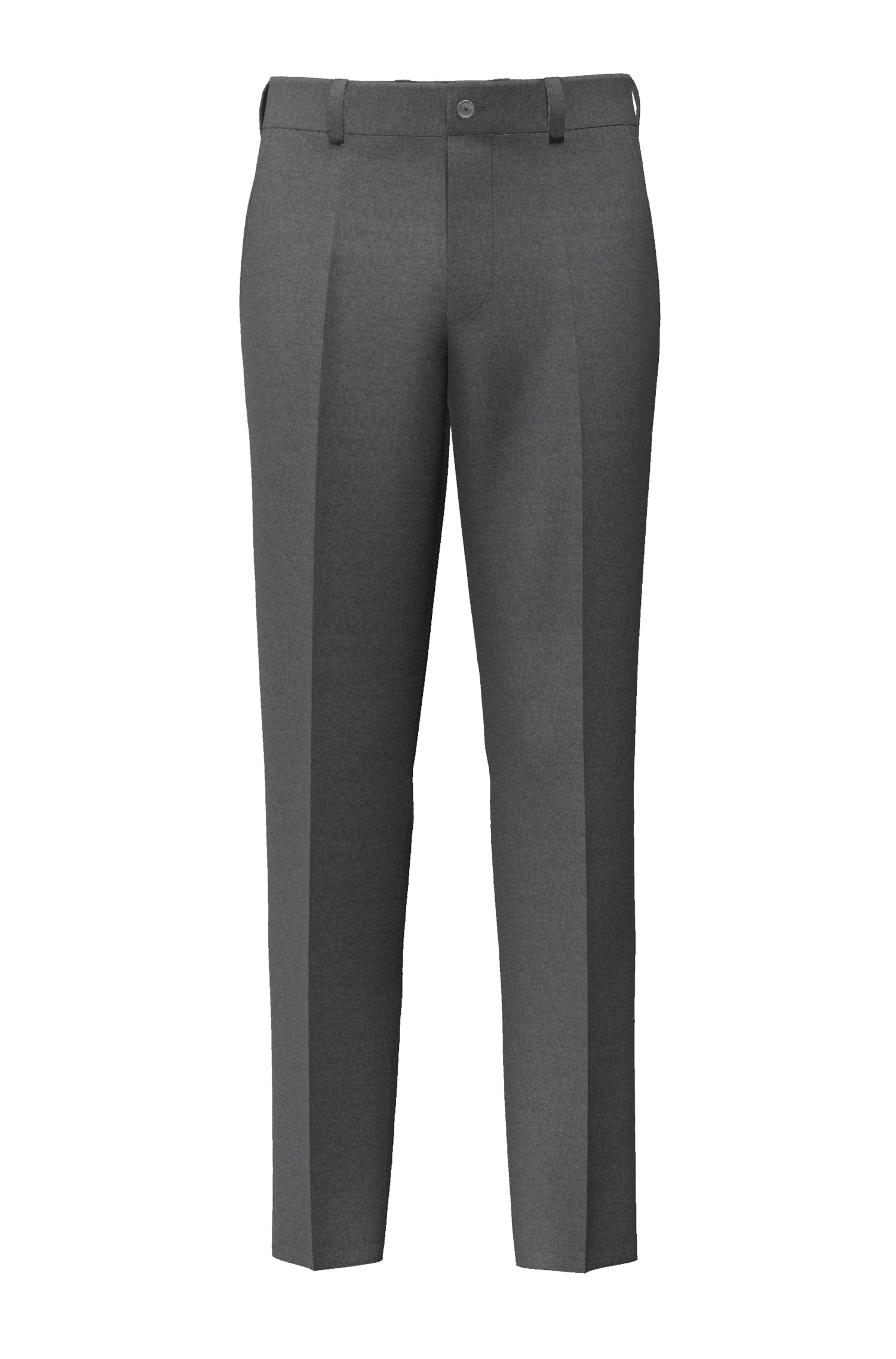 Pantalon à pinces Perin en laine - Medium Grey