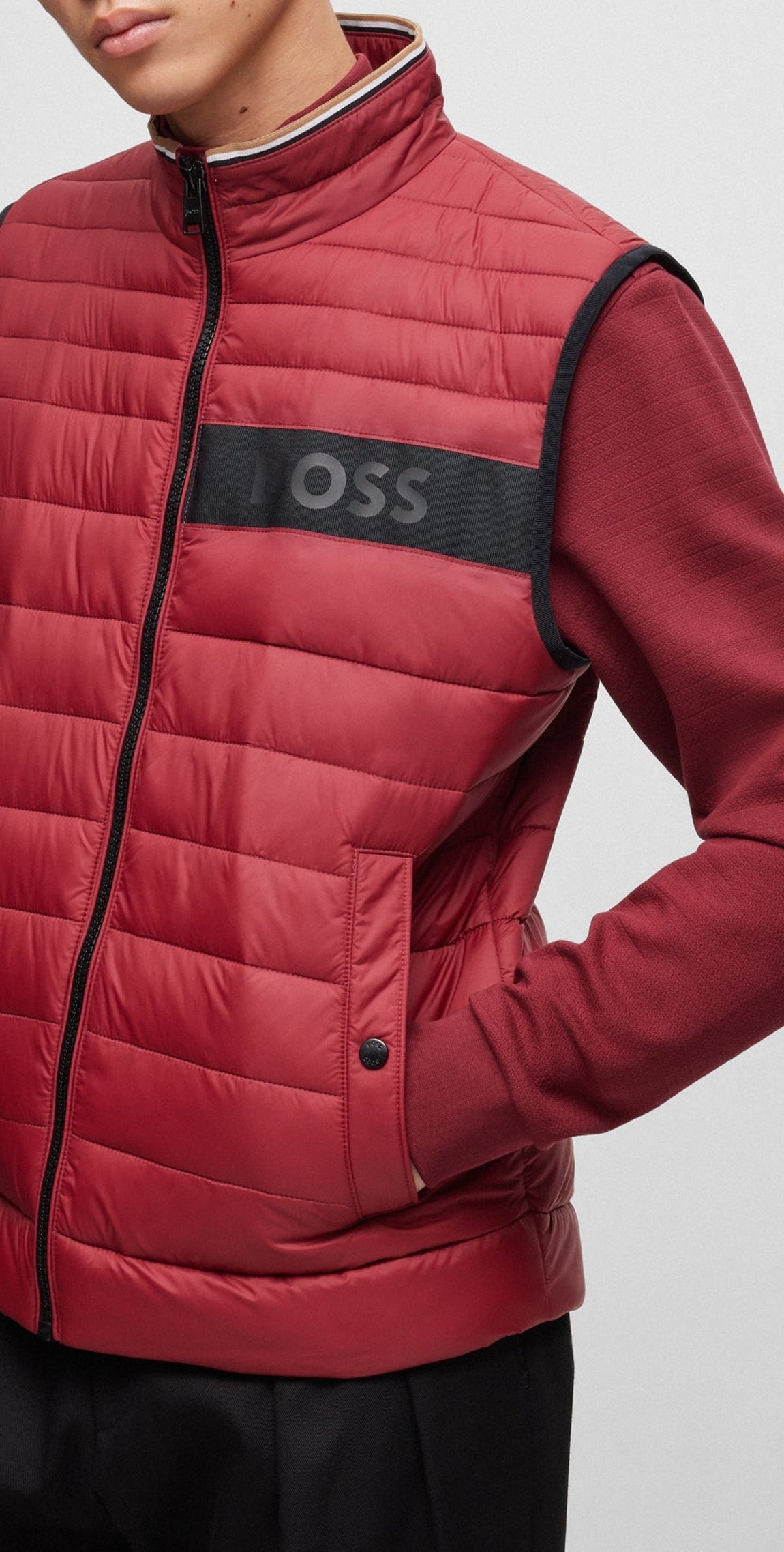 DARK RED // CASUAL JACKETS DAROLAN