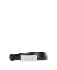 BLACK // BUSINESS BELTS AMBER BELT 1,5CM