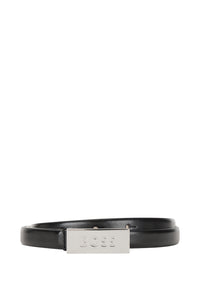 BLACK // BUSINESS BELTS AMBER BELT 1,5CM