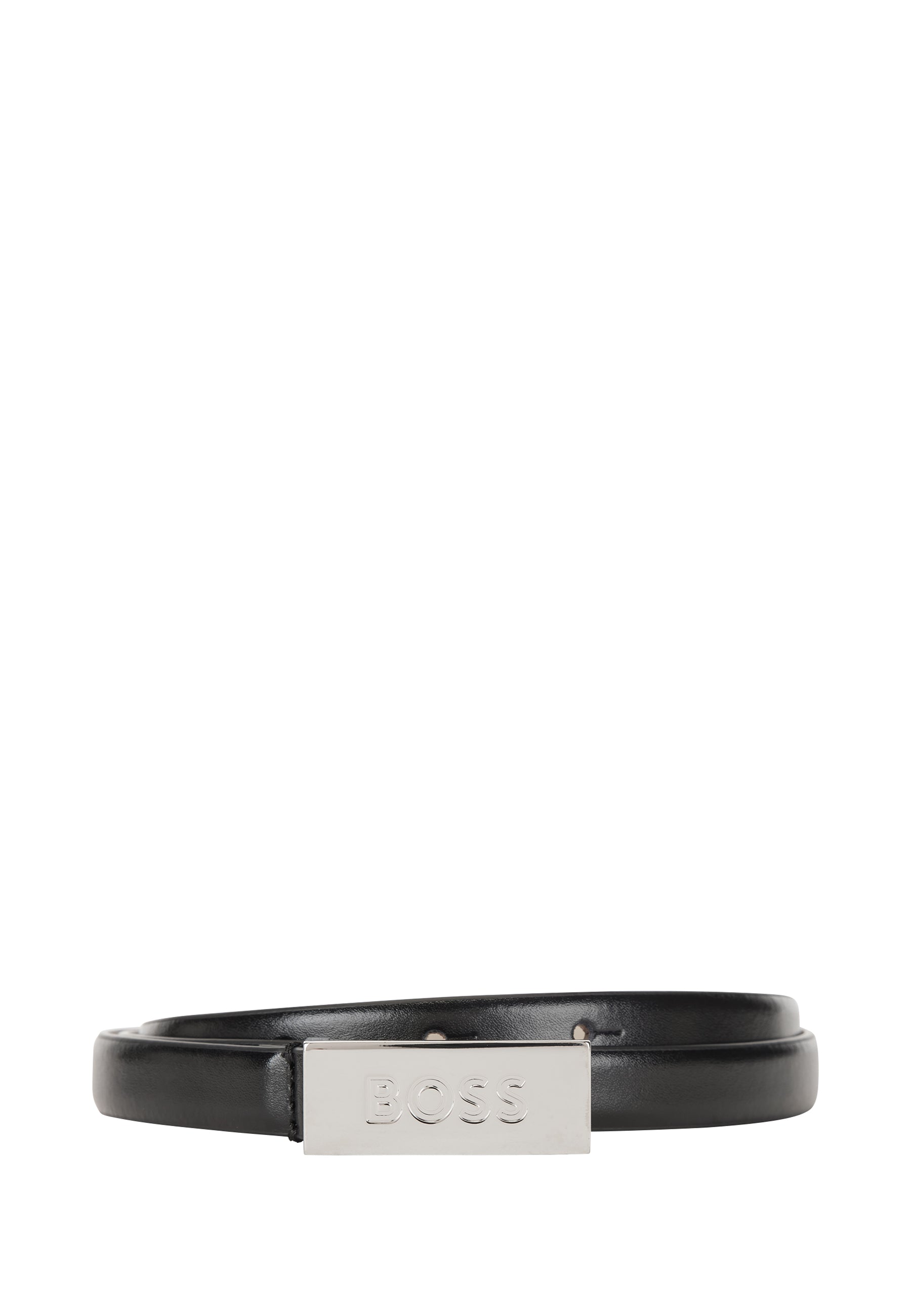 BLACK // BUSINESS BELTS AMBER BELT 1,5CM