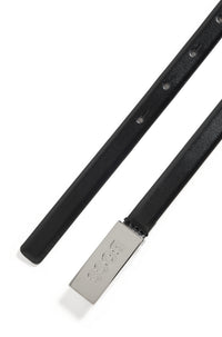 BLACK // BUSINESS BELTS AMBER BELT 1,5CM