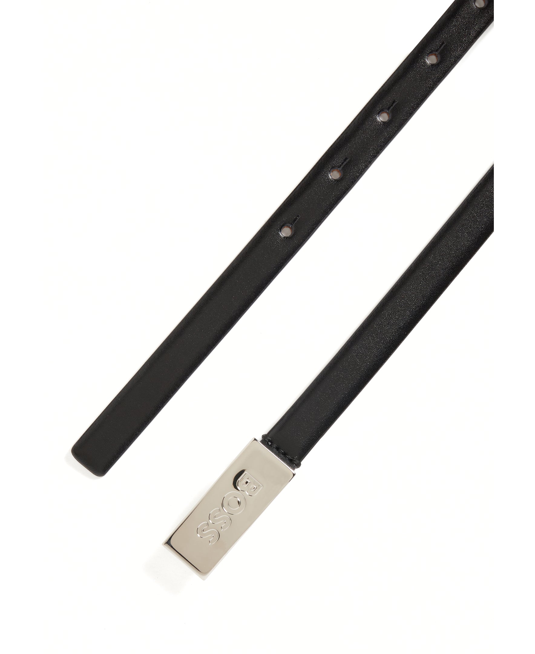 BLACK // BUSINESS BELTS AMBER BELT 1,5CM