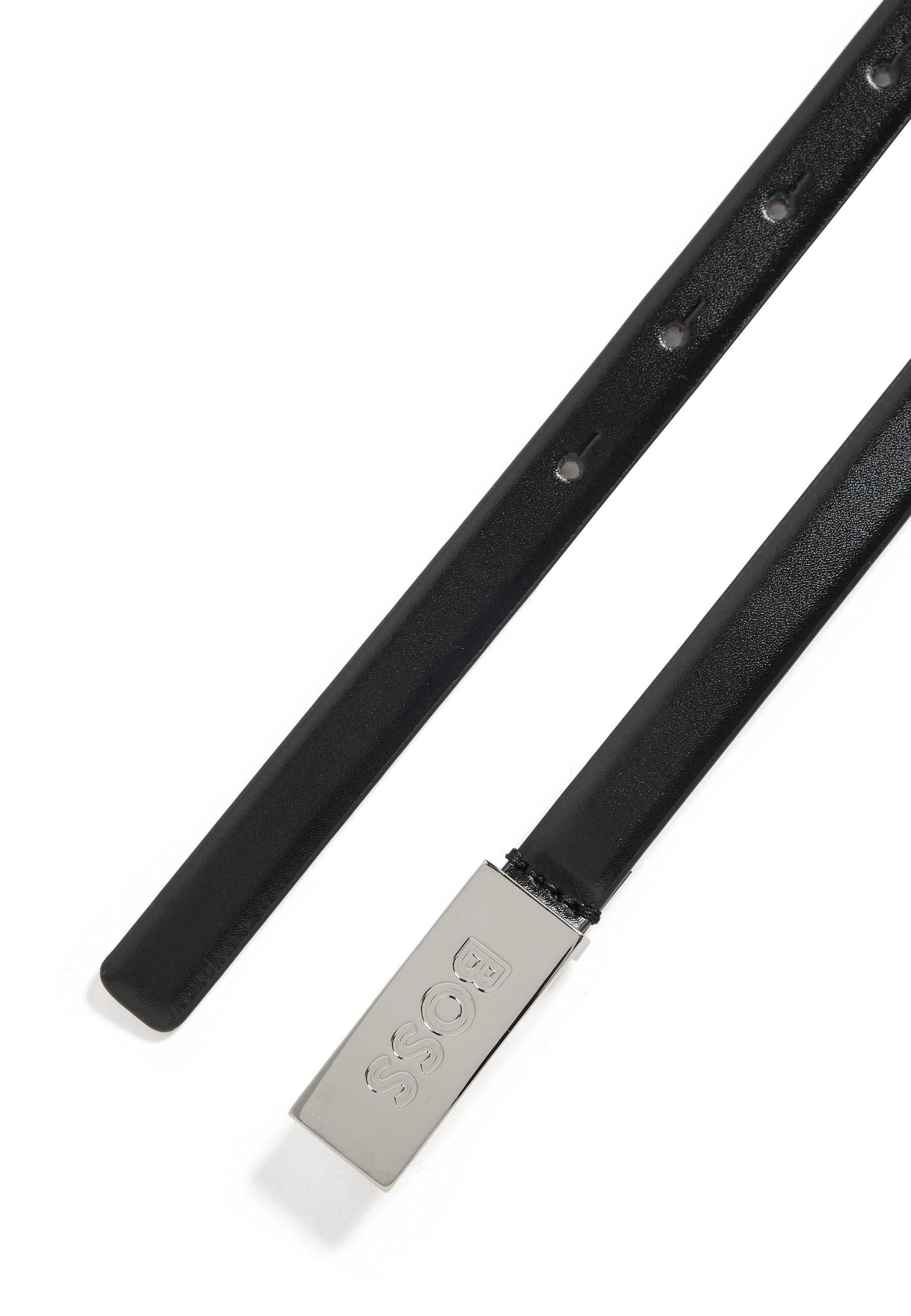 BLACK // BUSINESS BELTS AMBER BELT 1,5CM