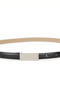 BLACK // BUSINESS BELTS AMBER BELT 1,5CM