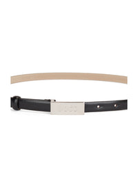 BLACK // BUSINESS BELTS AMBER BELT 1,5CM