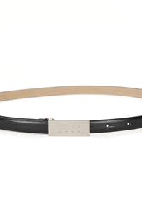 BLACK // BUSINESS BELTS AMBER BELT 1,5CM