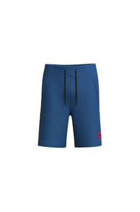 Diz shorts with an elasticated waistband - Medium Blue