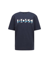 Logo short-sleeved T-shirt - Dark Blue