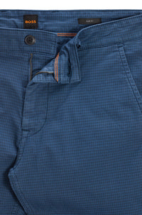 NAVY // CASUAL TROUSERS SCHINO-SLIM
