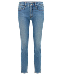 BRIGHT BLUE // JEANS SLIM CROP 2.0